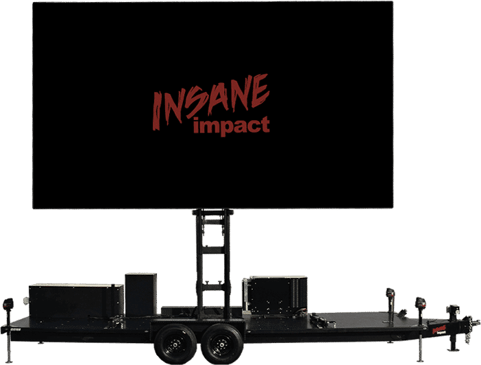Mobile Screen Trailers for Construction - Impact