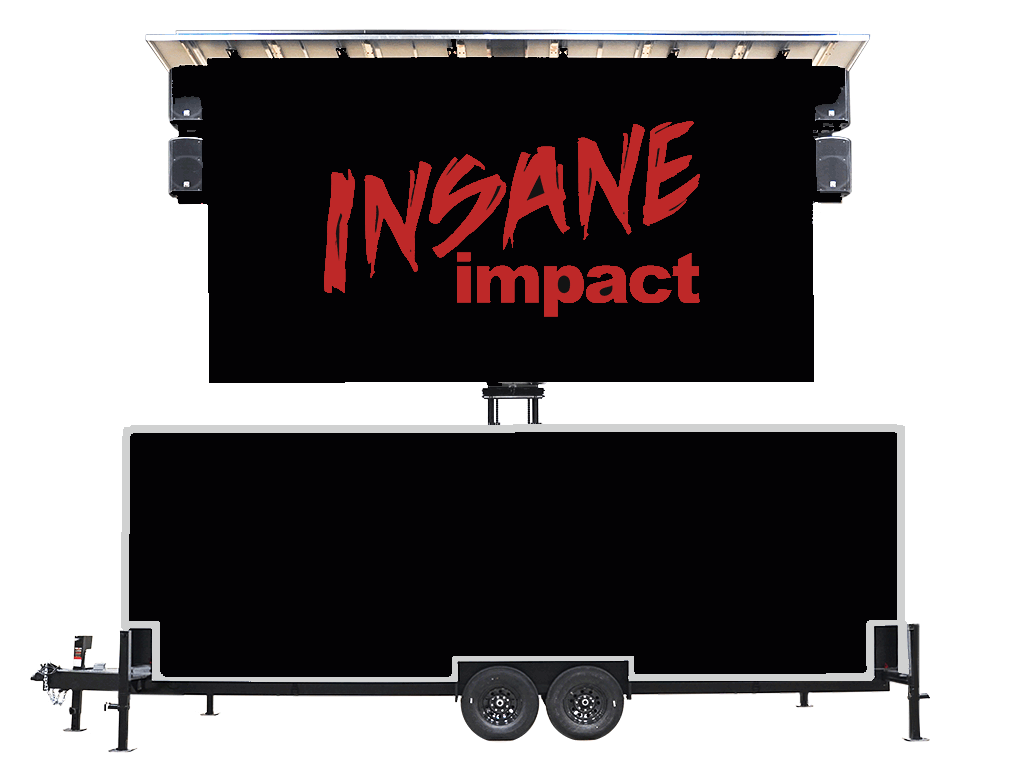 LED Screen Trailers MAX Mobile LED - Insane Impact