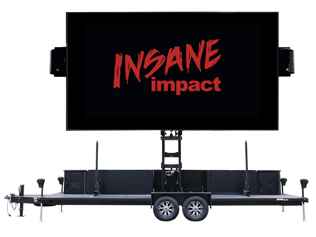 LED Screen Trailers MAX Mobile LED - Insane Impact