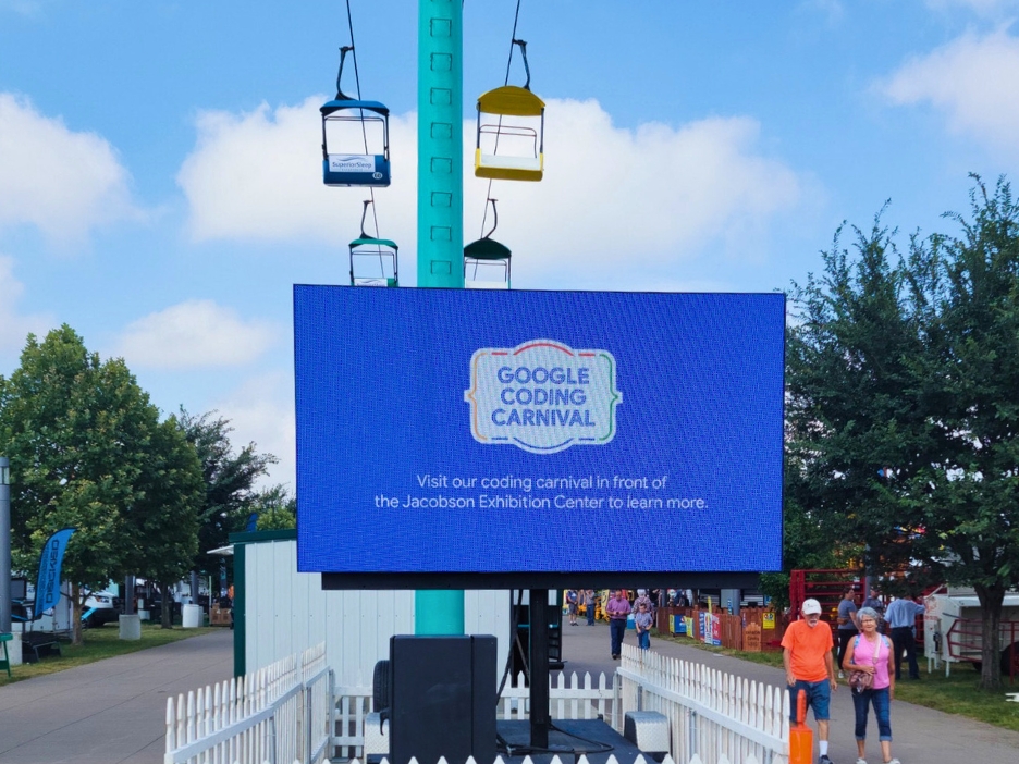 Iowa State Fair video board